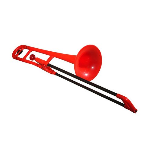 pBone Plastic Trombone - Red