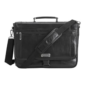 Click here to buy Franklin Covey Reaction Kenneth Cole Flap-ple Martini Flapover Laptop Bag.