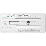 MTI 35-742-WT White LP and Carbon Monoxide Flush Mount Detector