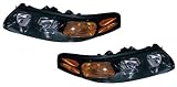 2000-2003 (2001 2002 00 01 02 03) Pontiac Bonneville Headlight Assembly (SE, SLE, SSEI Model Only) - (up to 09/01/2003) - One Pair (Both Driver and Passenger Sides) - DOT Certified Headlamp