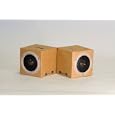 OrigAudio Fold and Play Recycled Speakers 3.5mm Canvas!