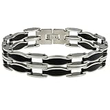 Stainless Steel Bracelet - Length: 9.5/Width: 6mm