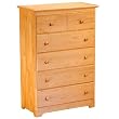 Windsor 5-Drawer Chest - Natural Maple (48")