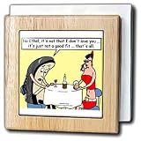 Review 3dRose LLC  / Foot and Shoe Relationship - 6 Inch Tile Napkin Holder