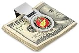 U.S. Marine Corps MILITARY Silver Money Clip