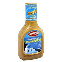 Ayhans Mediterranean Lemon Herb Marinade, 16-Ounce Bottle (Pack of 6)