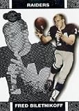 2007 Topps Co-Signers Football Card # 49 Fred Biletnikoff - Oakland Raiders - Pro Football HOF - Hall of Famer - Premium NFL Trading Card in Protective Display Case