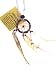 Purple Necklace Dreamcatcher Necklace Indian Real Leather Good for the Car Purple