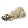Birdwatching Kitty Statue