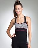 Striped Bustier Racerback Top - BEBE SPORT