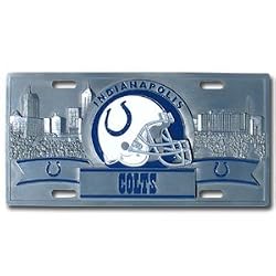 Indianapolis Colts 3D License Plate - NFL Football Fan Shop Sports Team Merchandise