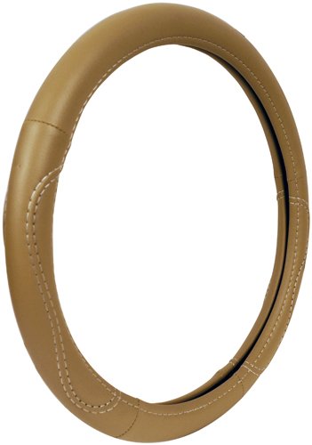 Custom Accessories 38855 Tan Leatherette Steering Wheel Cover price Custom Accessories 38855 Tan Leatherette Steering Wheel Cover price