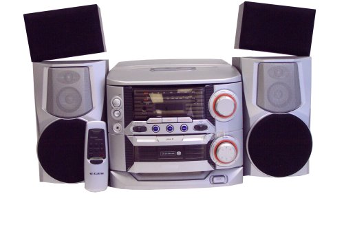 Curtis SRCD856 3 CD Stereo Mini System with Surround Sound