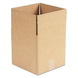 UNIVERSAL OFFICE PRODUCTS Corrugated Kraft Shipping Carton, 10w x 10l x 10h, Brown, 25 per Bundle