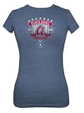 Atlanta Braves Women's Cooperstown Cap Sleeve Banner Tee