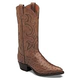 Mens Tony Lama 13 Full Quill Ostrich Western Boots by Tony Lama