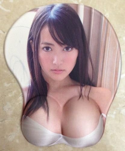 3d Mouse Pad Pretty Japanese Kawaii Girl in Bikini Sexy Boobs Wrist Rest Oppai