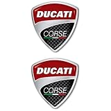 Ducati Corse Motorcycle Biker Racing Car Bumper Sticker Decal 3.5x3.5 