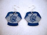Bridgeport Sound Tigers Hockey Jersey Earrings