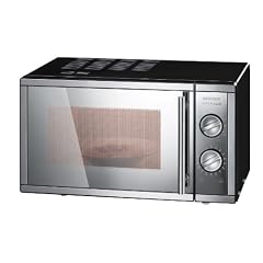 Severin MW 7845 Mikrowelle mit Grill, schwarz / 900 W / Grill 1000 W / 23 Liter Garraum