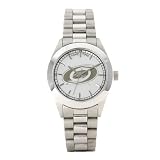 Carolina Hurricanes Ladies Child Sapphire Series Crystal Platinum Watch - NHL Hockey by Game Time
