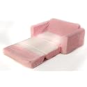 Furniture online: Fun Furnishings Sofa Sleeper, Pink Chenille