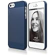 elago S5 Outfit Aluminum and Polycarbonate Dual Case for the iPhone 5 + HD Professional Extreme Clear film included - Full Retail Packaging - Jean Indigo