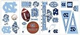 University of North Carolina UNC Tarheels Dorm Stickers
