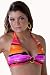 Liquid Gold: Circle Halter Top (All styles sold as separates; Top Only)