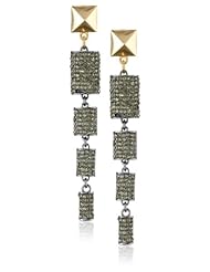 Fallon Pave Waterfall Earrings