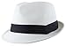 Jazz Fedora Hat with Black Band (Brim: 22.5 Inches Approx) - COLORS MAY VARY