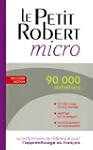 Le Petit Robert micro
