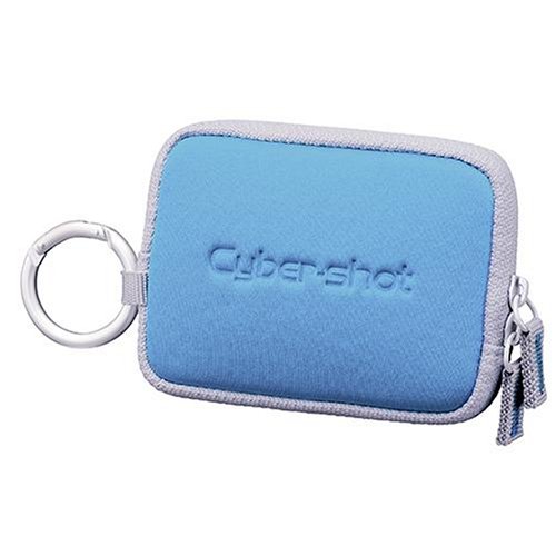 Childrens Toyshop  Electronics : Sony LCS-TWE Soft Carry Case For S,W & T Cybershot - Blue