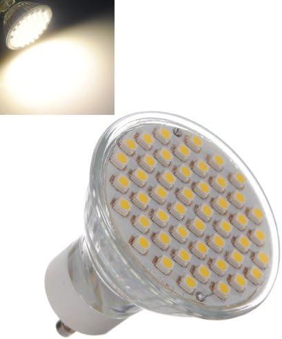 GU10 3W Warm White 48 SMD 3528 LED Spot Light Lamb Bulb 195-240V