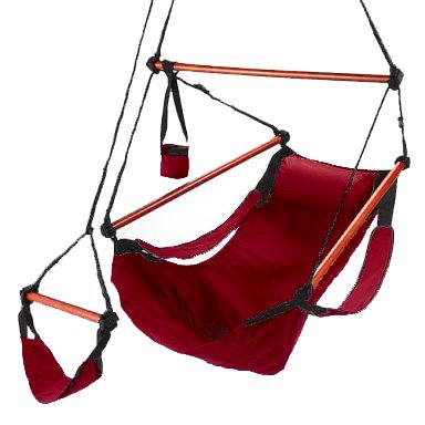 Deluxe Hammock Chair - Burgundy