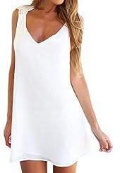 Sexy V-neck Polyester/Rayon/Spandex Backless Lace Cocktail Floral Print Club Dress/Homecoming Dress/Prom Dress/Party Dress/Wedding Dress/Mini Dress 