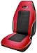 Plasticolor 006552R04 R Racing Stage III Red Vinyl Seat Cover