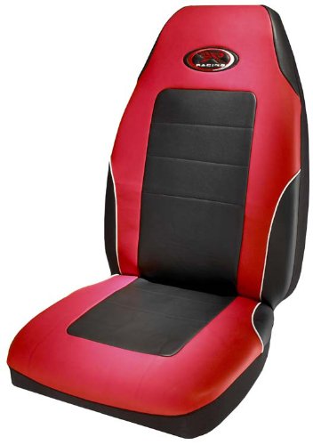 R racing stage iii red vinyl seat cover