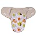 Baby's Comfortingly Soft Elephant Printed Swaddle 0-3 Months Neutral