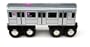 Munipals Wooden Railway NYC Subway Car 7