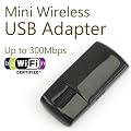 Mini 300 Mbps Wireless 802.11 N/G WiFi USB 2.0 WLAN Network Adapter/Dongle for Windows 7/Vista/XP
