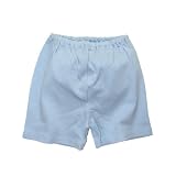 Solid Color Shorts by Zutano - Chambray - 0-6 Mths by Zutano