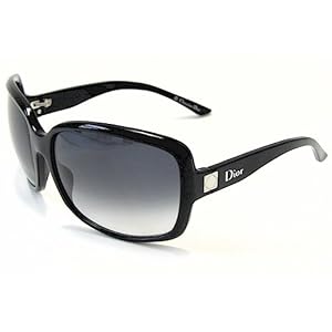 CHRISTIAN DIOR Dior Mini 1 Sunglasses Dior Mini1 Shiny Black 807 7V