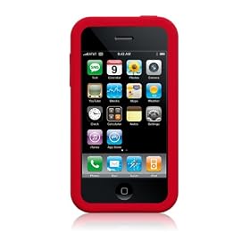 Simplism Silicone Case for iPhone Red [iPhone�p�V���R���P�[�X ���b�h] �X�g���b�v�z�[���t�� TR-SCIP-RD