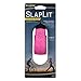 Nite Ize SlapLit LED Slap Wrap, Light Up Bracelet or Anklet for Nighttime Visibility, Neon Pink with Red Led