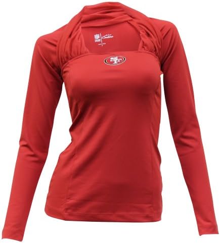 Women's NFL Team "Red Zone" Long Sleeve Fashion Top