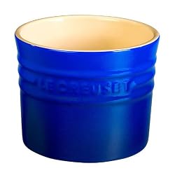Le Creuset Stoneware Large 2-3/4-Quart Utensil Crock, Blue