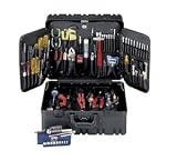 Techni-Tool 144 pc Tool Kit Electronics Serv Master, Blck