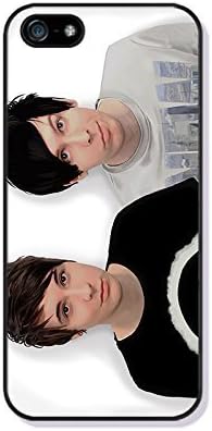 Dan and Phil Phone Case Cover For Apple iPhone 4/4s Case Black Hard