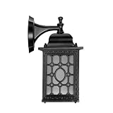 Lisbon Coach Lantern Down Arm 100W with Opel Panels IP44 Rating